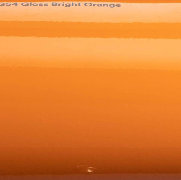 A 3M 1080-G54 Gloss Bright Orange a 3M 1080 Series fényes autófóliák , megjelenésű fóliája. 3M 1080-G54 Gloss Bright Orange - Termékfotó