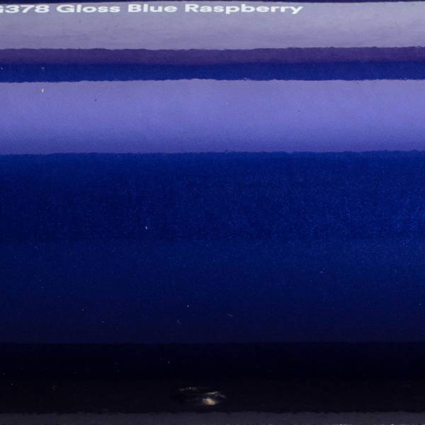 A 3M 1080-G378 Gloss Blue Raspberry a 3M 1080 Series fényes autófóliák , megjelenésű fóliája. 3M 1080-G378 Gloss Blue Raspberry - Termékfotó