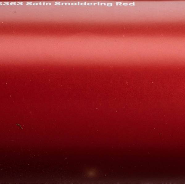 A 3M 1080-S363 Satin Smoldering Red a 3M 1080 Series szatén autófóliák , megjelenésű fóliája. 3M 1080-S363 Satin Smoldering Red - Termékfotó