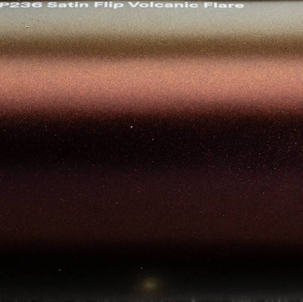 A 3M 1080-SP236 Satin Flip Volcanic Flare a 3M 1080 Series szatén autófóliák , megjelenésű fóliája. 3M 1080-SP236 Satin Flip Volcanic Flare - Termékfotó