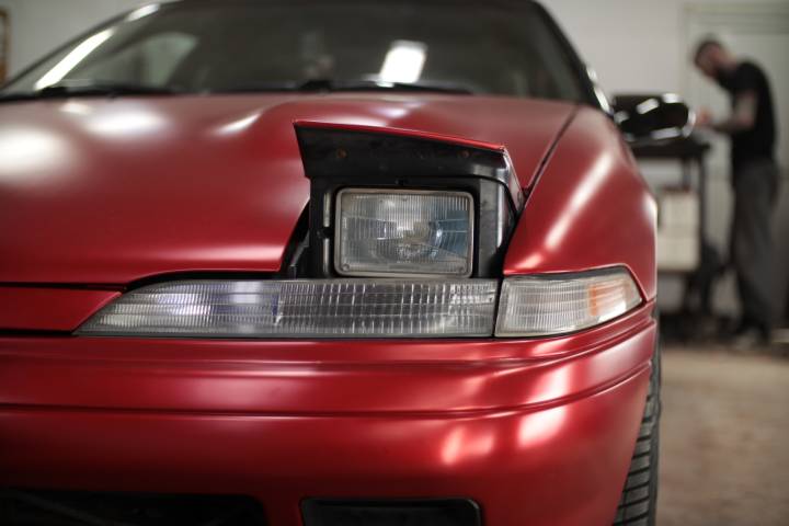 TECKWRAP VCH401-S Crimson Red matt króm autófólia - Mitsubishi Eclipse - 20 - Kép TECKWRAP VCH401-S Crimson Red matt króm autófólia - Mitsubishi Eclipse - 20 - Fotó - {PHOTO}