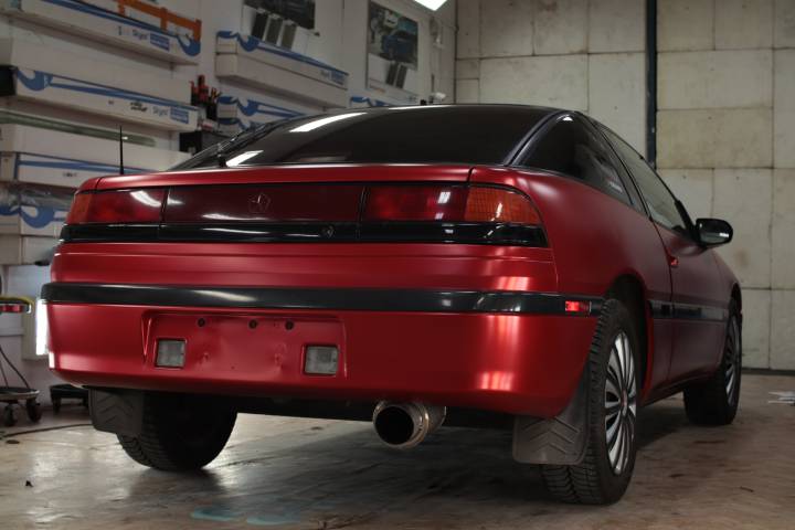 TECKWRAP VCH401-S Crimson Red matt króm autófólia - Mitsubishi Eclipse - 22 - Kép TECKWRAP VCH401-S Crimson Red matt króm autófólia - Mitsubishi Eclipse - 22 - Fotó - {PHOTO}