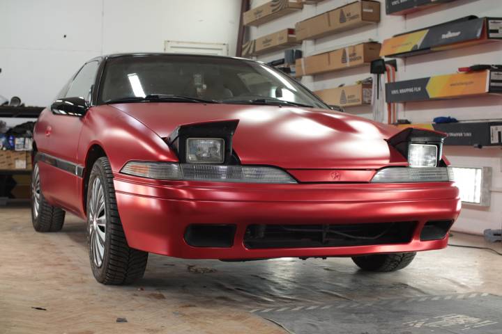 TECKWRAP VCH401-S Crimson Red matt króm autófólia - Mitsubishi Eclipse - 28 - Kép TECKWRAP VCH401-S Crimson Red matt króm autófólia - Mitsubishi Eclipse - 28 - Fotó - {PHOTO}