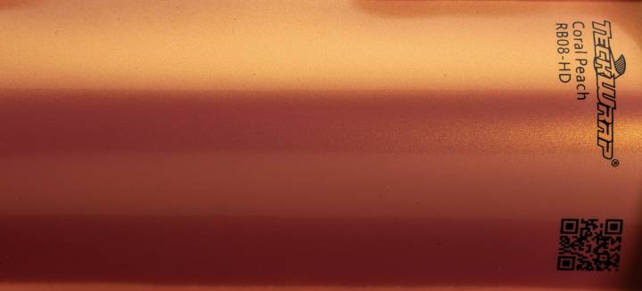 TECKWRAP RB08-HD Coral Peach fényes gyöngyház autófólia - 0 - Kép TECKWRAP RB08-HD Coral Peach fényes gyöngyház autófólia - 0 - Fotó - {PHOTO}